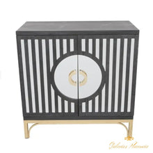 Cargar imagen en el visor de la galería, Gabinete contemporáneo de madera negra