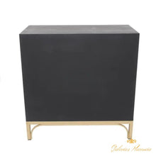 Cargar imagen en el visor de la galería, Gabinete contemporáneo de madera negra