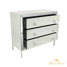 Cargar imagen en el visor de la galería, Gabinete de madera de 3 cajones (bufetera, consola)
