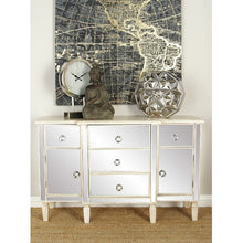 Cargar imagen en el visor de la galería, Gabinete de madera y espejo