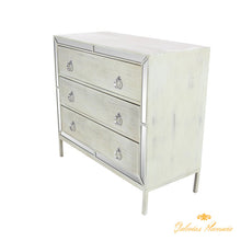 Cargar imagen en el visor de la galería, Gabinete de madera de 3 cajones (bufetera, consola)