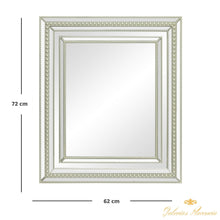 Cargar imagen en el visor de la galería, Espejo neoclásico plateado