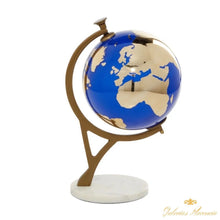 Cargar imagen en el visor de la galería, Globo terráqueo ecléctico adorno de mesa