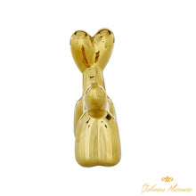 Cargar imagen en el visor de la galería, Escultura Dog Glam de Cerámica Dorada