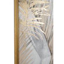 Cargar imagen en el visor de la galería, Cuadro de pintura sobre lienzo de palmera y helechos