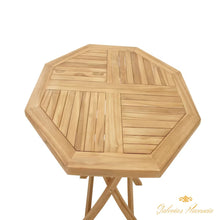 Cargar imagen en el visor de la galería, Juego de comedor de patio teca