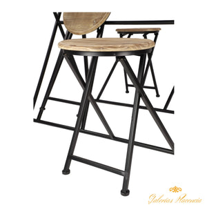 Juego de mesa y sillas plegables