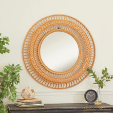 Cargar imagen en el visor de la galería, Espejo de pared boho style de metal