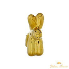 Cargar imagen en el visor de la galería, Escultura Dog Glam de Cerámica Dorada