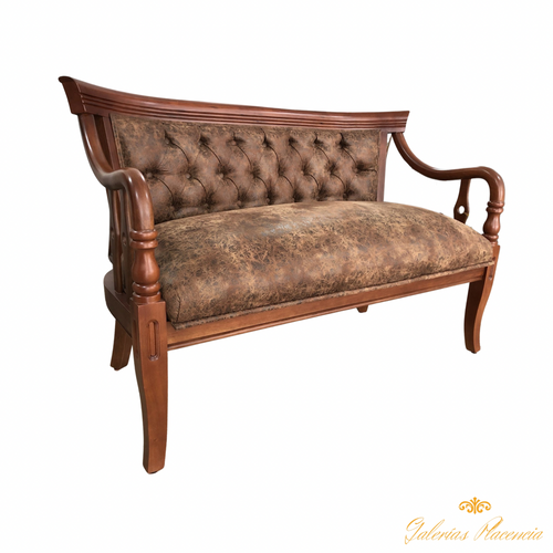 Sofá clásico madera