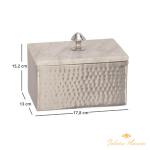 Adorno de metal para mesa