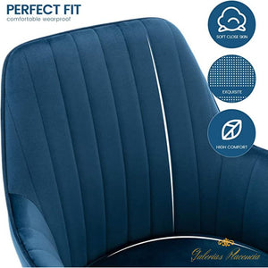 Sillón moderno de terciopelo para sala de estar, comedor, para el hogar, oficina, club, salón de invitados, dormitorio tapizado con patas de metal dorado