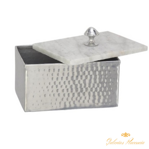Adorno de metal para mesa