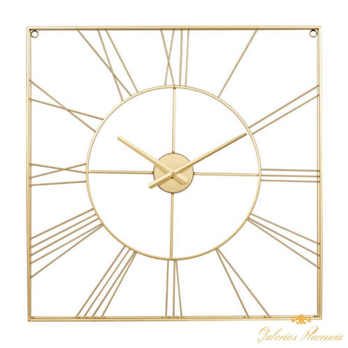 Reloj de pared Glam de metal dorado CosmoLiving by Cosmopolitan