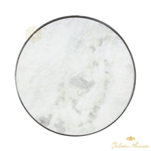 Cargar imagen en el visor de la galería, Mesa decorativa contemporánea de mármol gris - Olivia &amp; May