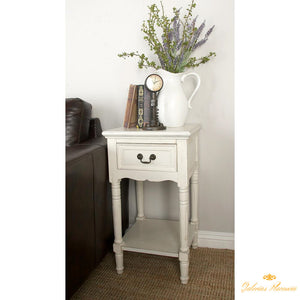 Velador mesa auxiliar estilo French Country